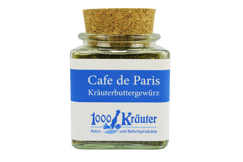Cafe de Paris Kräuterbuttergewürz im Korkglas 50g